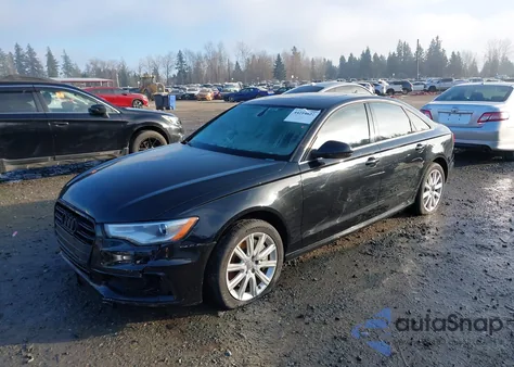 2015 Audi A6 3.0T Premium Plus из США, поврежденный, VIN WAUFGAFC1FN009442